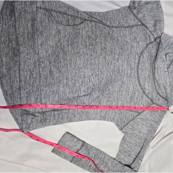 KUHL gray cowl neck Lea pullover sweatshirt‎ sweater with thumb holes M - Picture 13 of 13